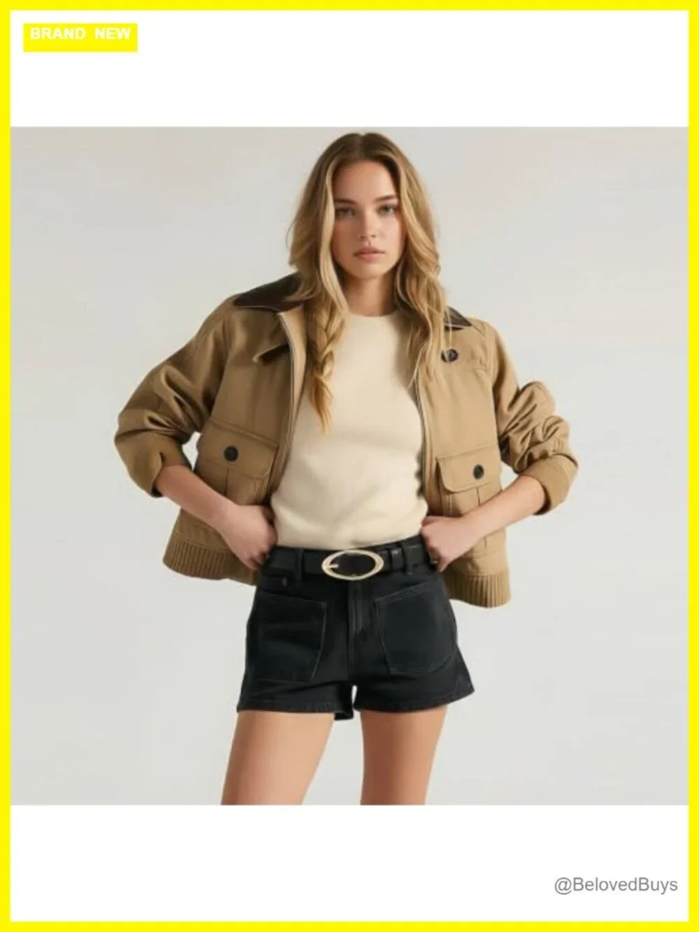 Faux Leather Belt with Oval Buckle for Women 28mm Waist Belt
